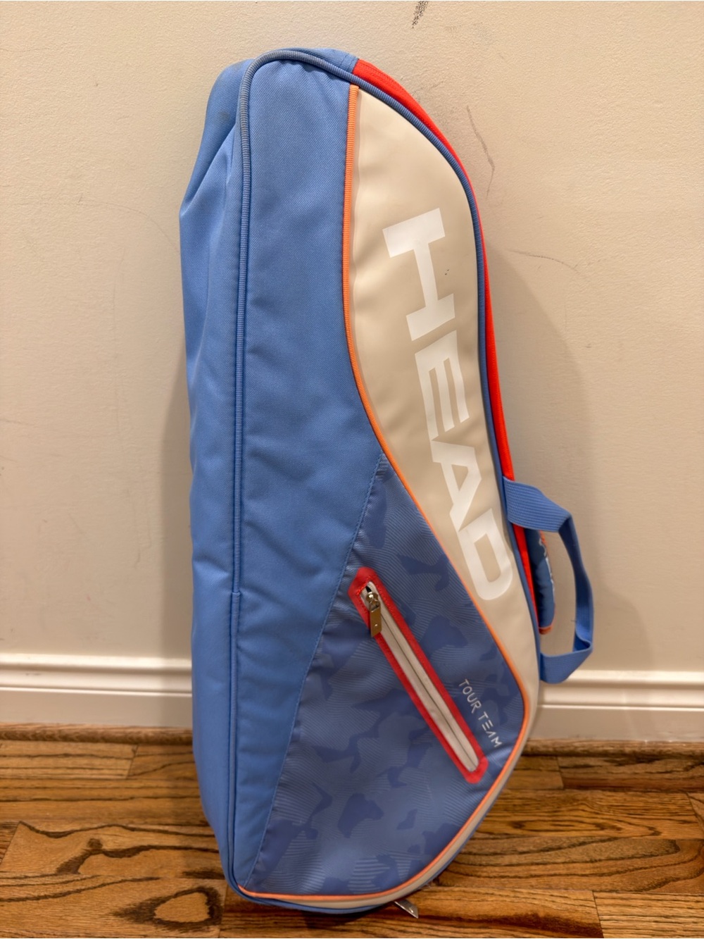 HEAD Blue and White Tennis Racket Bag